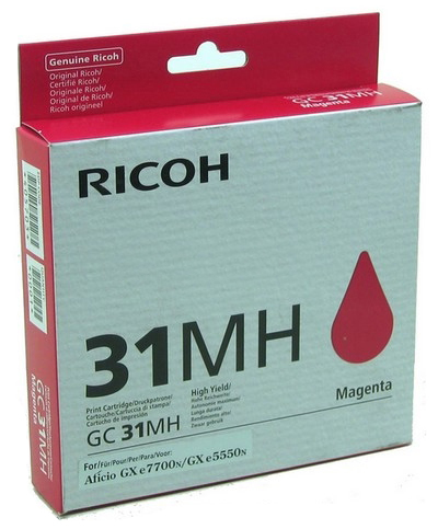 Ricoh RHGC31HM ink cartridge 1 pc(s) Original High (XL) Yield Magenta
