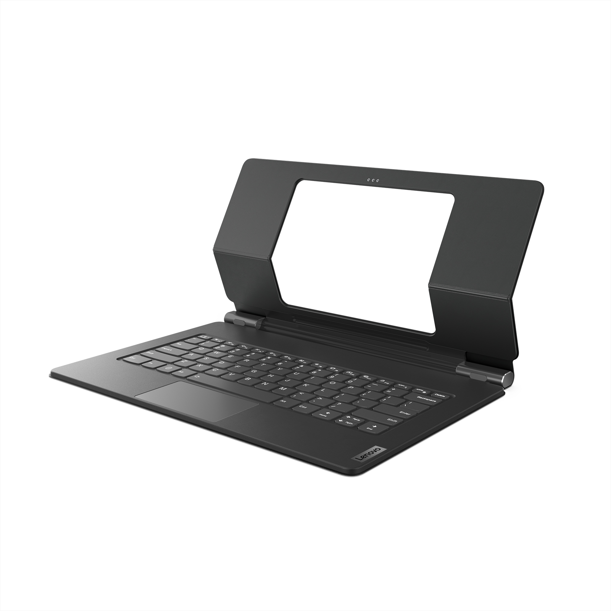 Lenovo ZG38C04971 mobile device keyboard QWERTY Spanish, UK International Pogo Pin Grey – image 3