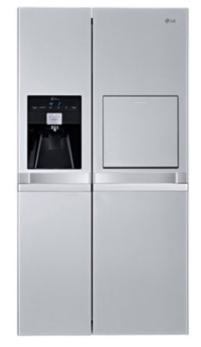 LG GWP3126SC side-by-side refrigerator Freestanding