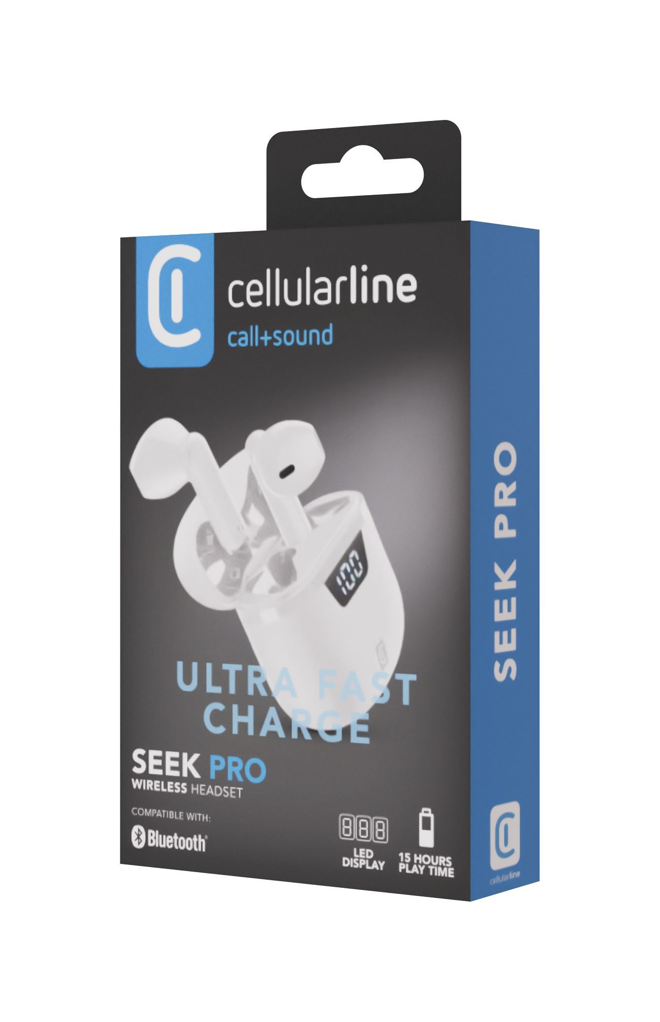SEEK PRO Kabellose Ohrhörer mit Ladeetui