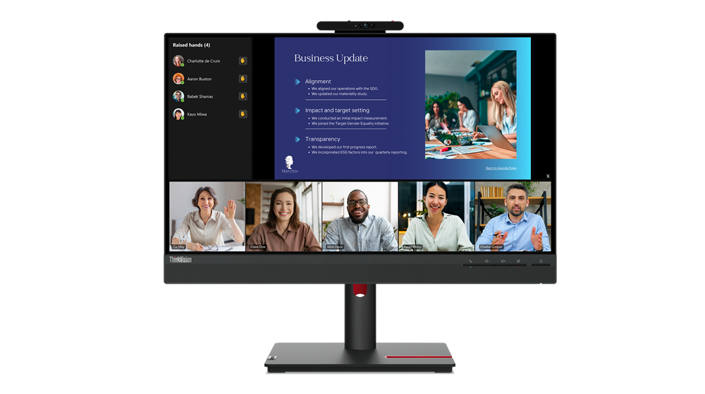 Lenovo ThinkVision T24v-30 computer monitor – image 3