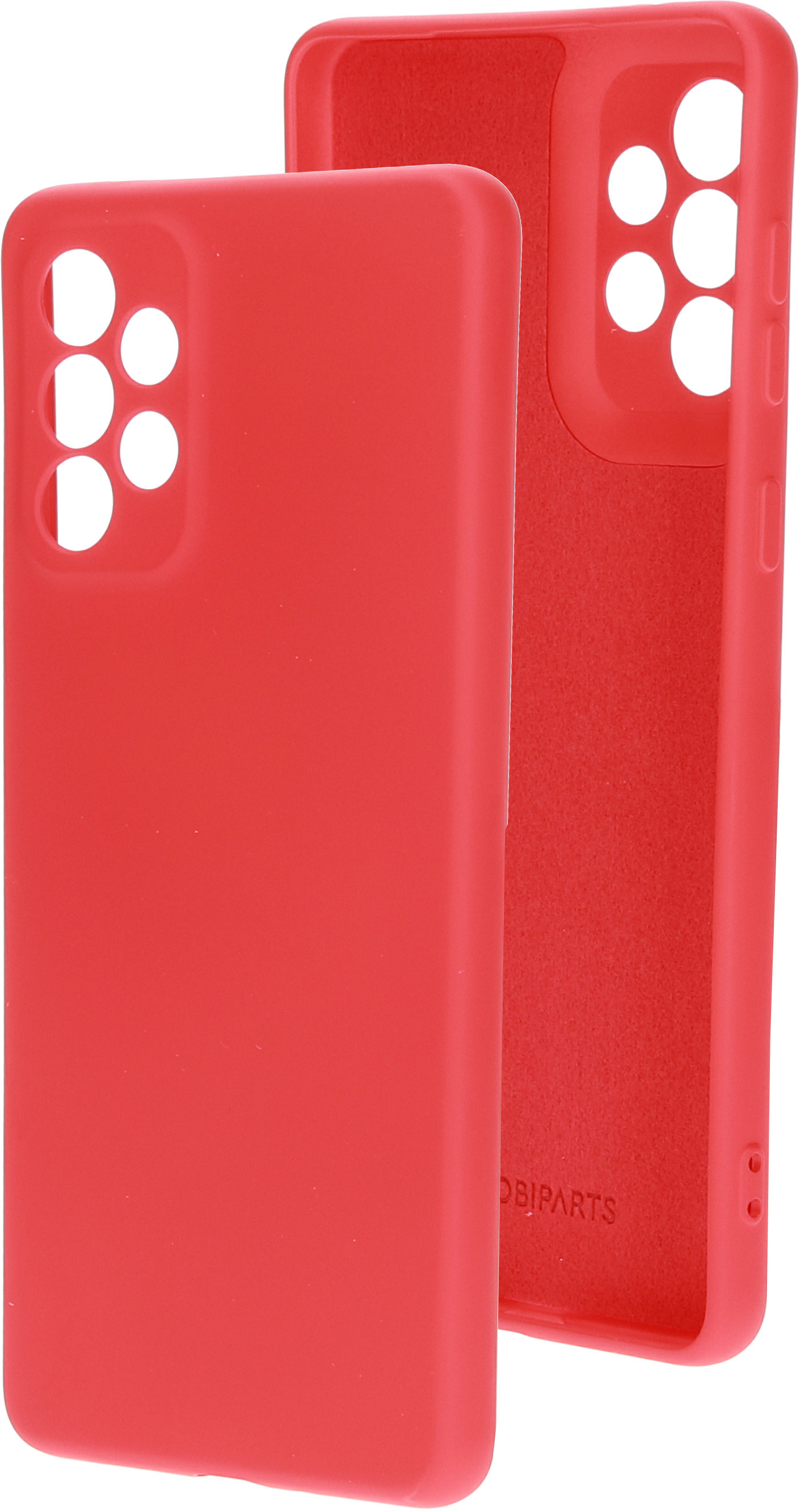 Mobiparts Silicone Cover Samsung Galaxy A73 (2022) Scarlet Red