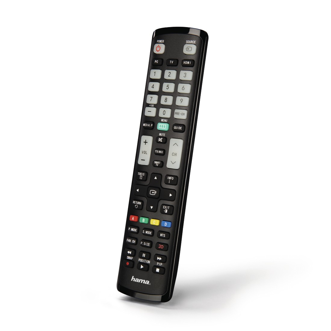 Hama 00179804 remote control IR Wireless TV Press buttons