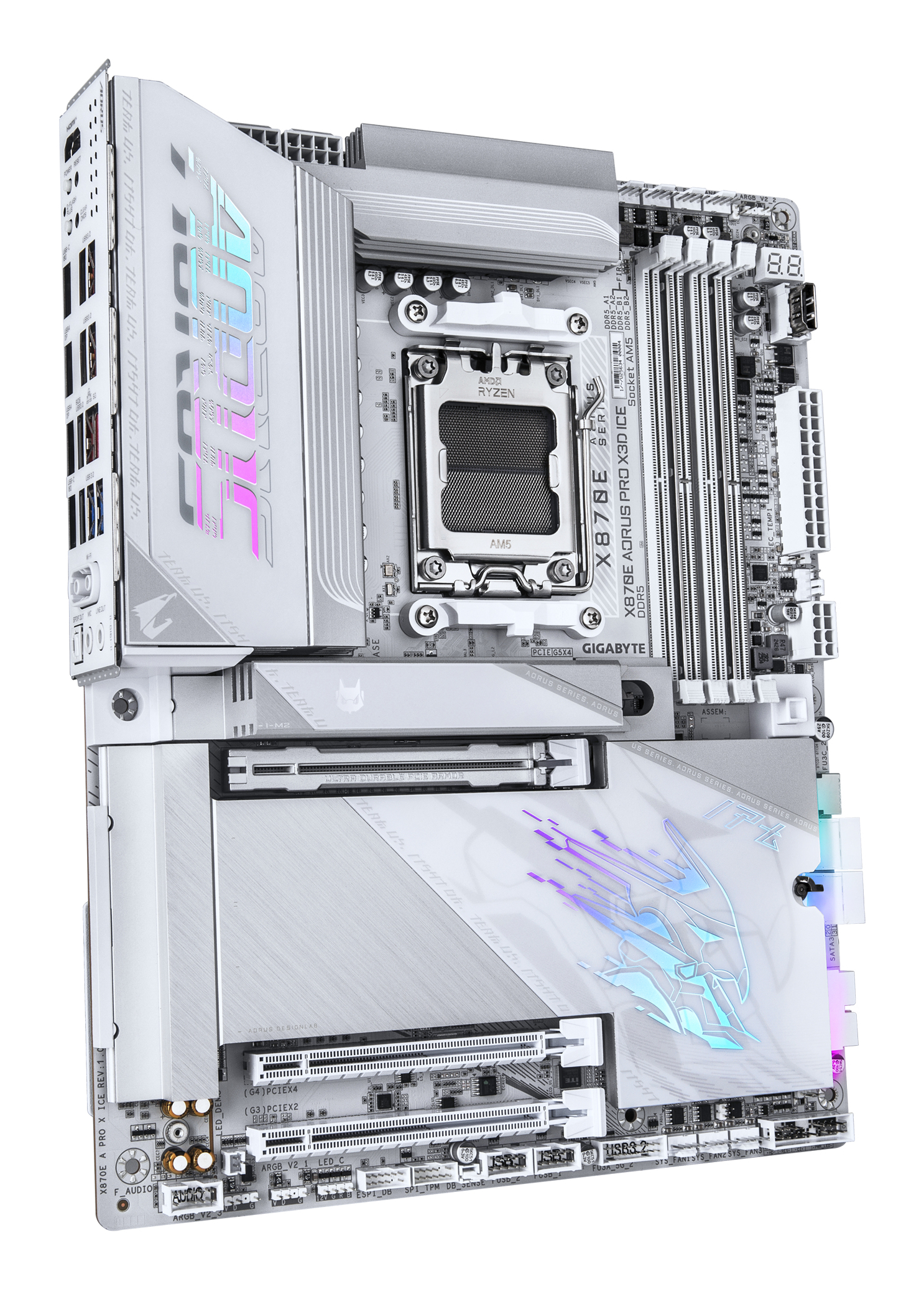 Gigabyte X870E AORUS PRO X3D ICE       (X870,AM5,ATX,DDR5)