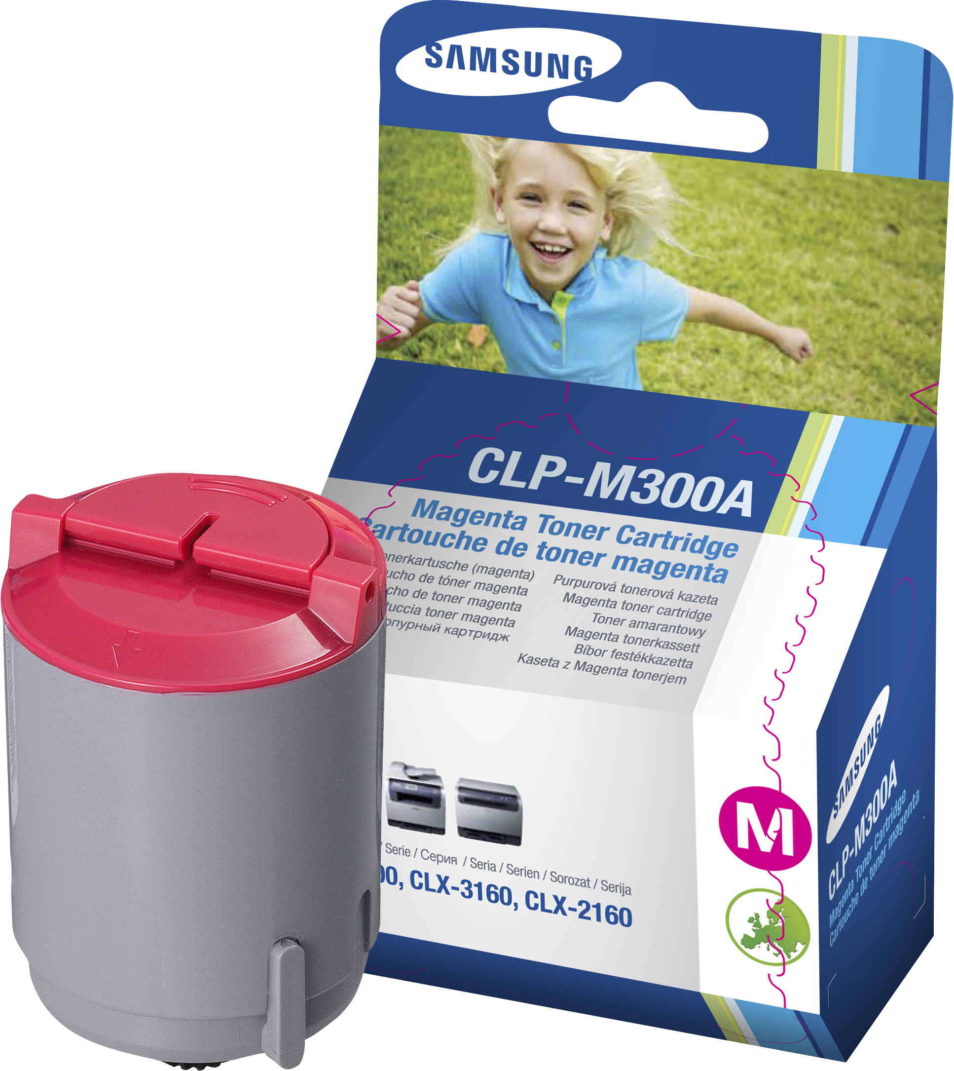 HP Samsung CLP-M300A toner cartridge 1 pc(s) Original Magenta