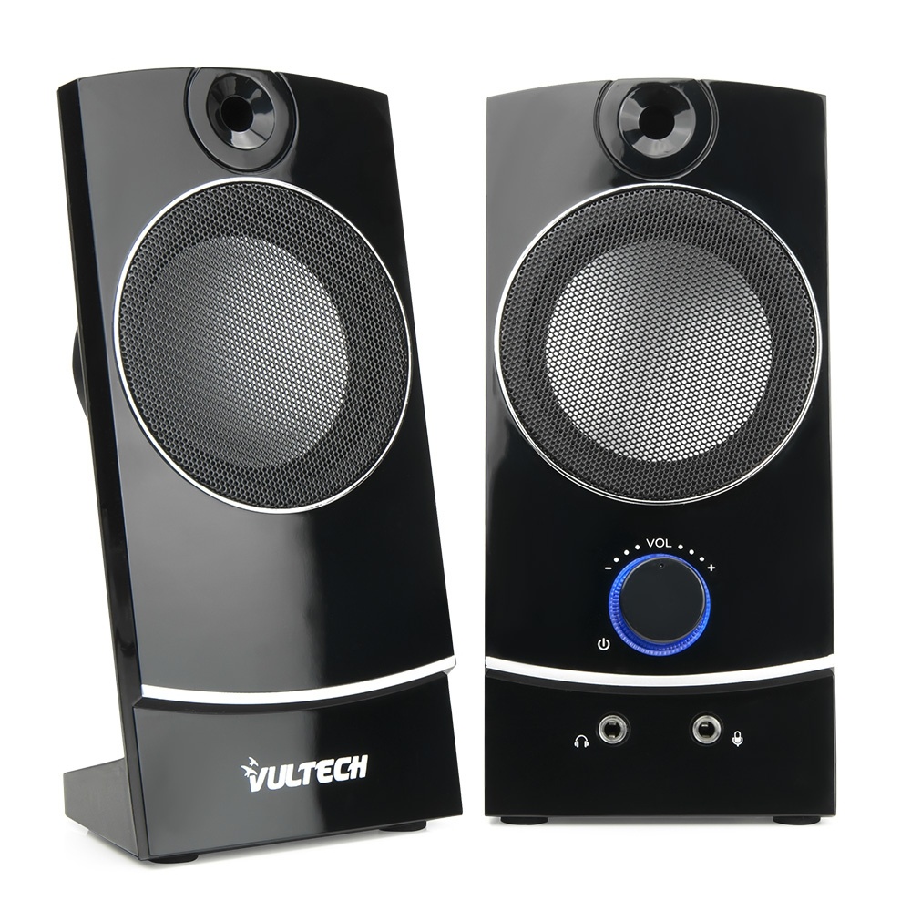 Vultech SP-330 loudspeaker 2-way Black Wired – image 1