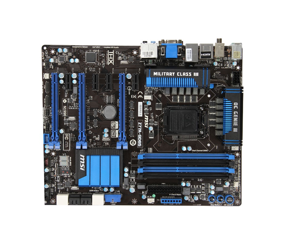 MSI Z77A-GD65 motherboard LGA 1155 (Socket H2) ATX – image 2