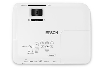Epson EX3240 Standard throw projector 3200 ANSI lumens 3LCD SVGA (858x600) Black, White – image 4