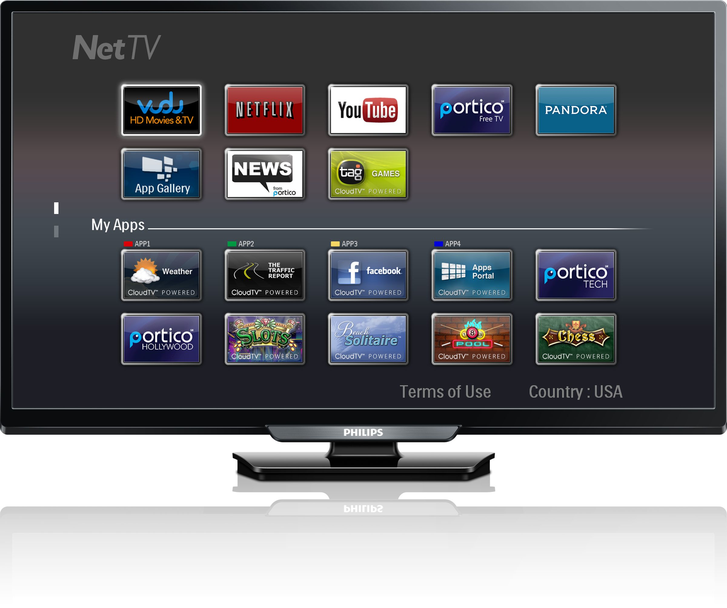 Philips 32PFL4609/F7 TV – image 3
