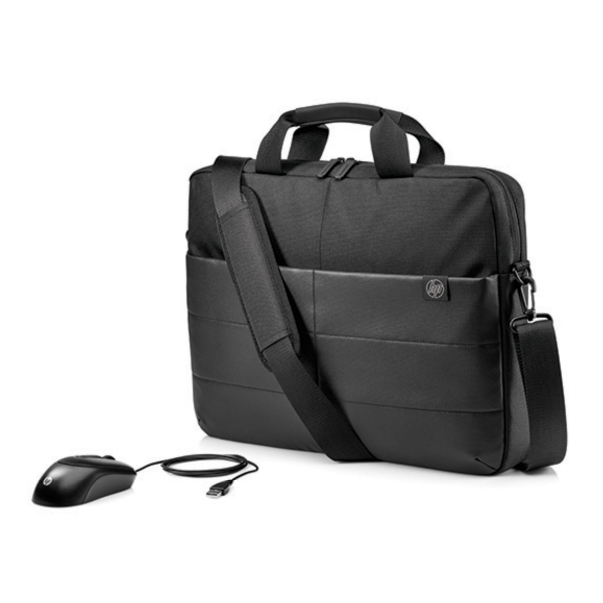 HP 15.6" Classic Briefcase & Mouse