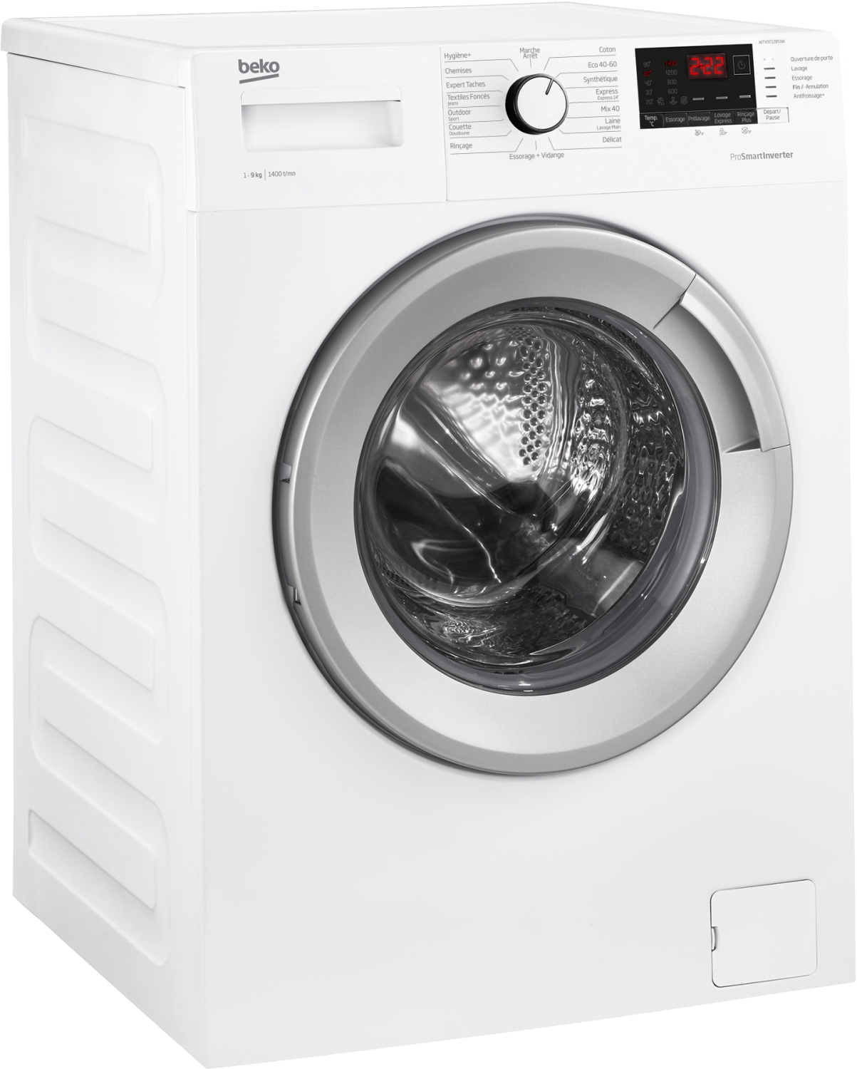 Beko WTV9712BS1W washing machine Front-load – image 2
