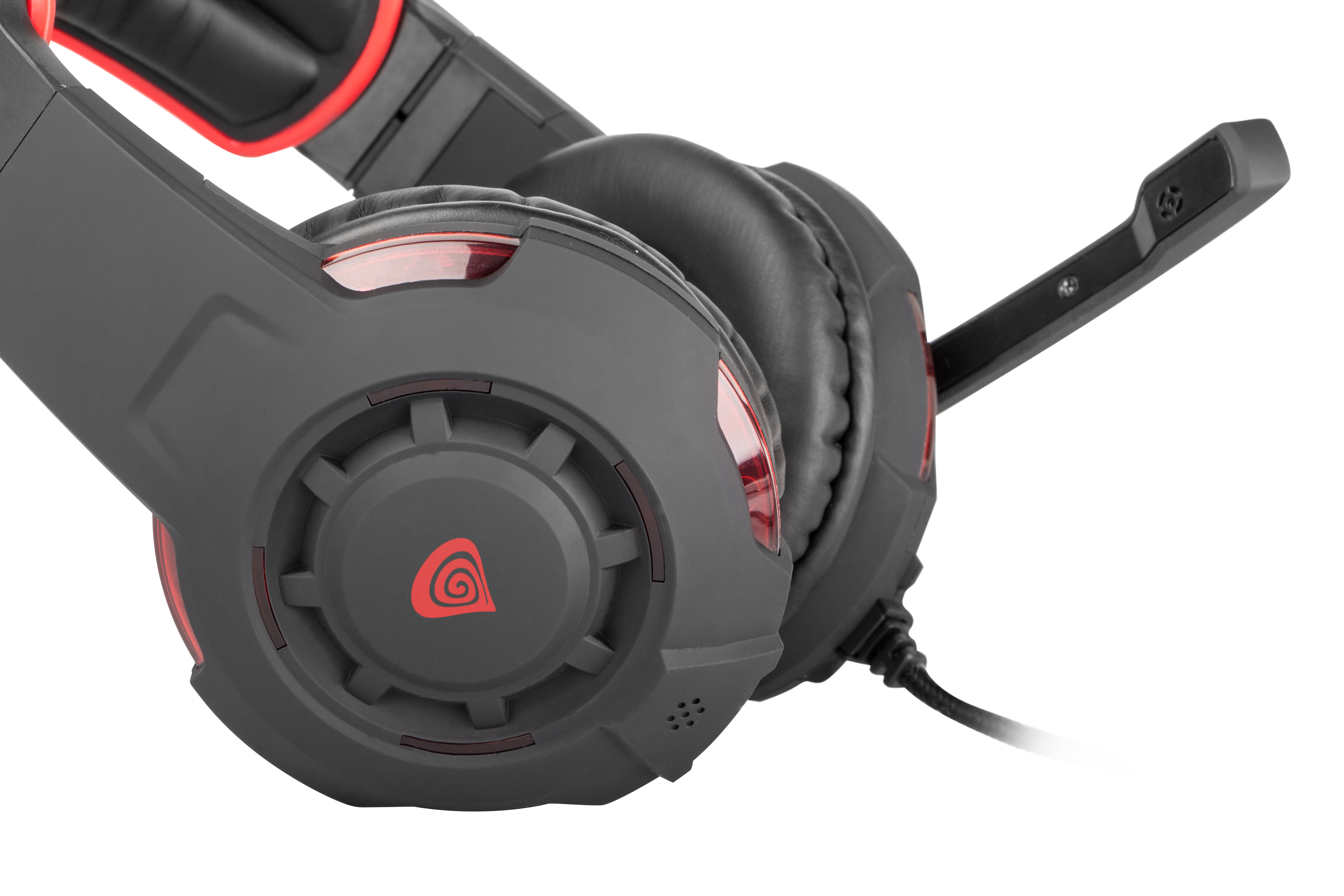 GENESIS HX60 Headset Wired Head-band Gaming Black, Red – image 2