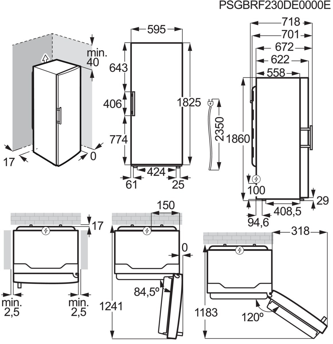 AEG Series 7000 ORK7M391EX fridge Freestanding – image 8