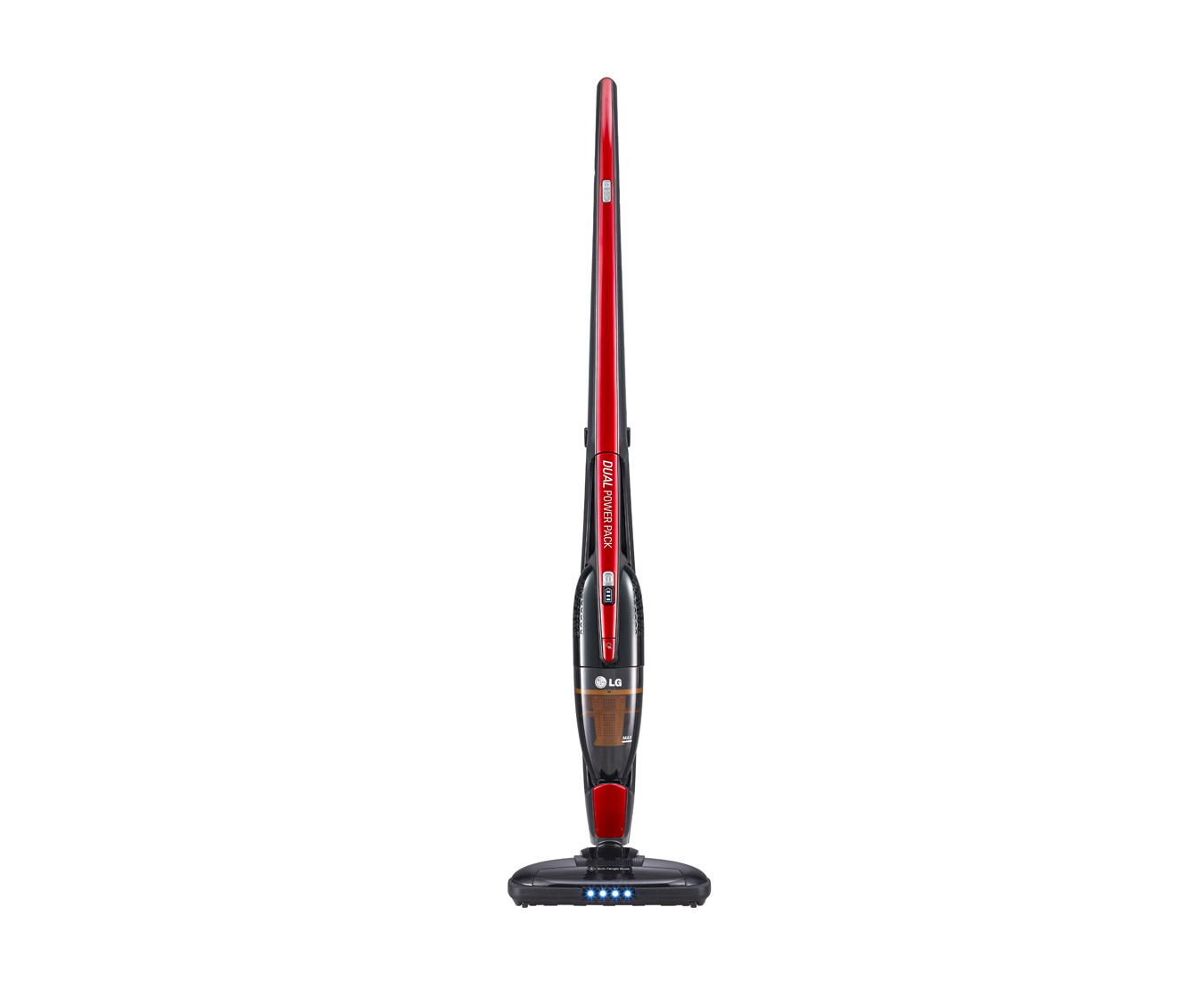 LG VHB511RDB stick vacuum/electric broom 2-in-1 stick vacuum Bagless Red – image 2
