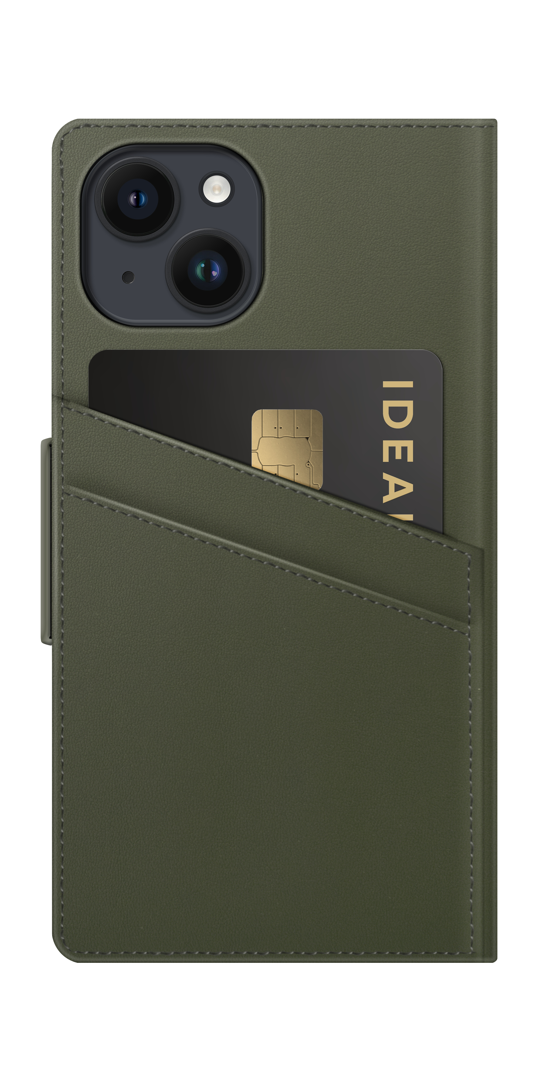 iDeal of Sweden Atelier Wallet iPhone 14PL Intense Khaki – image 2
