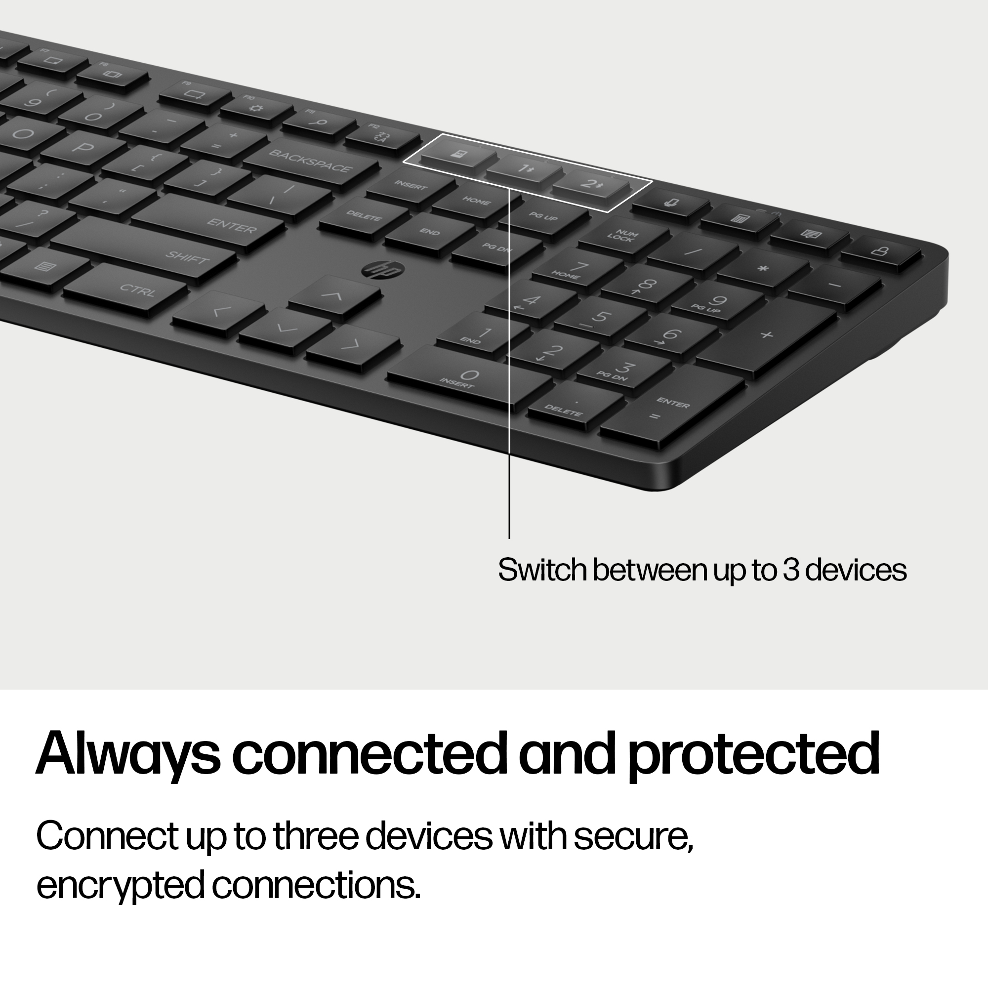 HP 490K Multi-Device Dual-Mode Keyboard – image 5