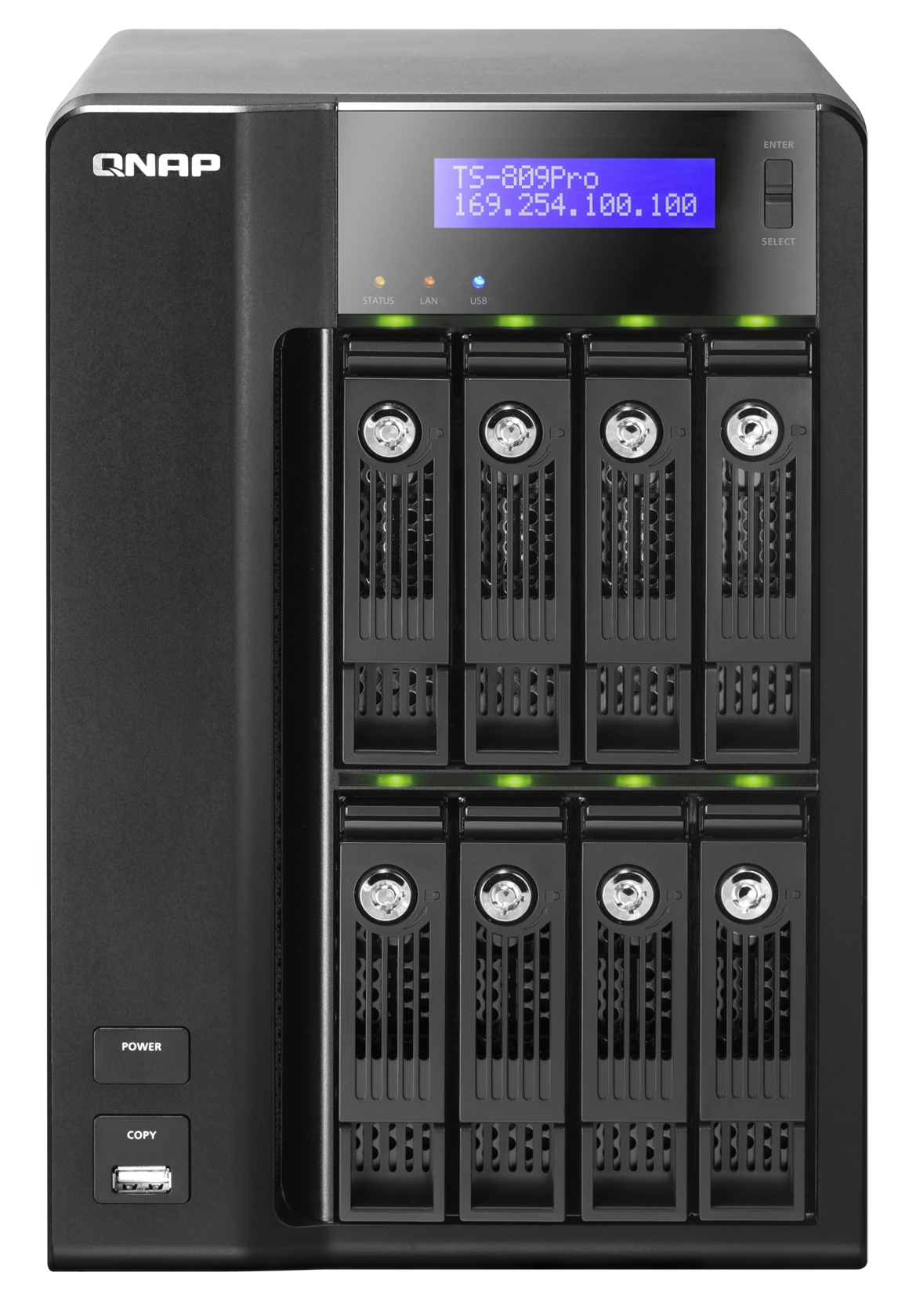 QNAP TS-809 Pro Turbo NAS – image 3