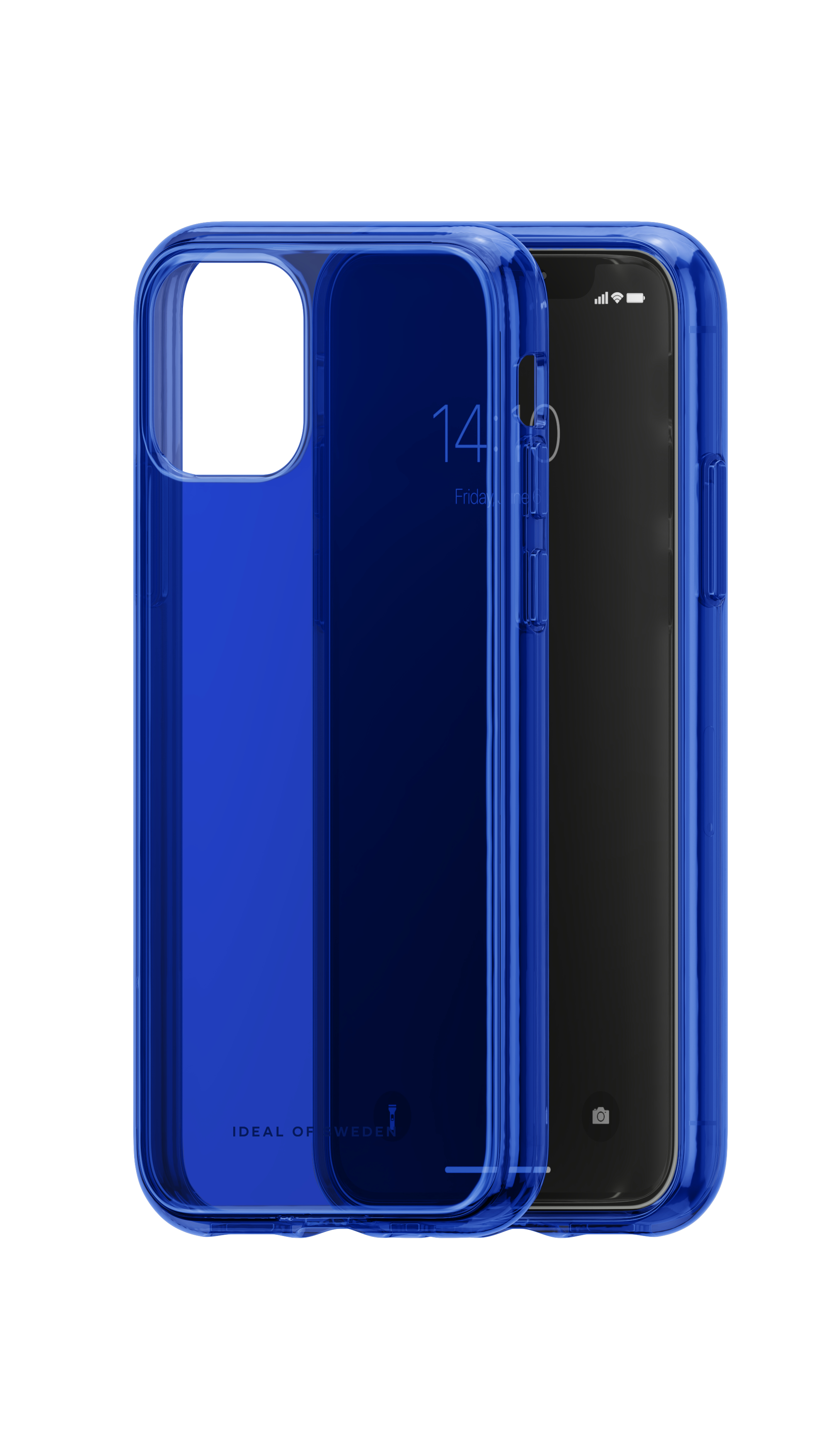 iDeal of Sweden Clear Case iPhone 11/XR Cobalt Blue – image 5