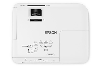 Epson VS345 Standard throw projector 3000 ANSI lumens 3LCD WXGA (1280x800) Black, White – image 4