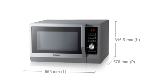 Samsung CE137NE-S microwave Silver – image 2