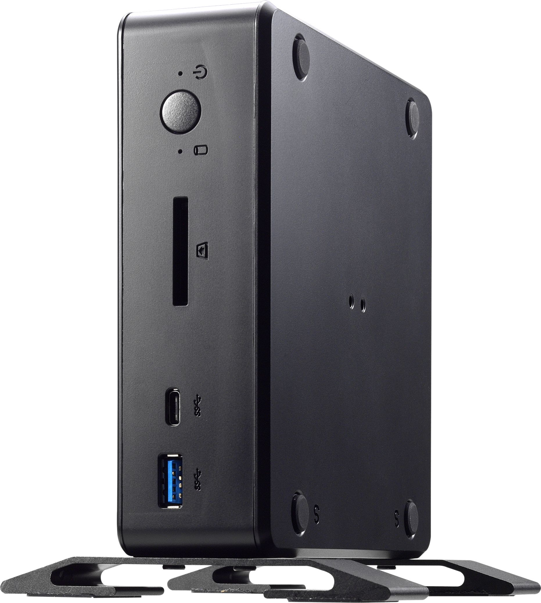 Shuttle Nano PC NC10U , Intel Celeron 4205U, 1x HDMI, 1x DP, 1x 2.5″ bay, 1x M.2, 1x LAN, 1x COM, Wifi, 24/7 permanent operation, incl. VESA & Stand image 10