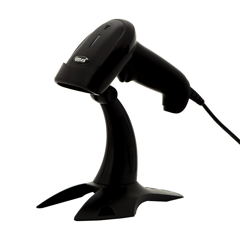 iggual IGG315668 barcode reader Handheld bar code reader 1D Black – image 2