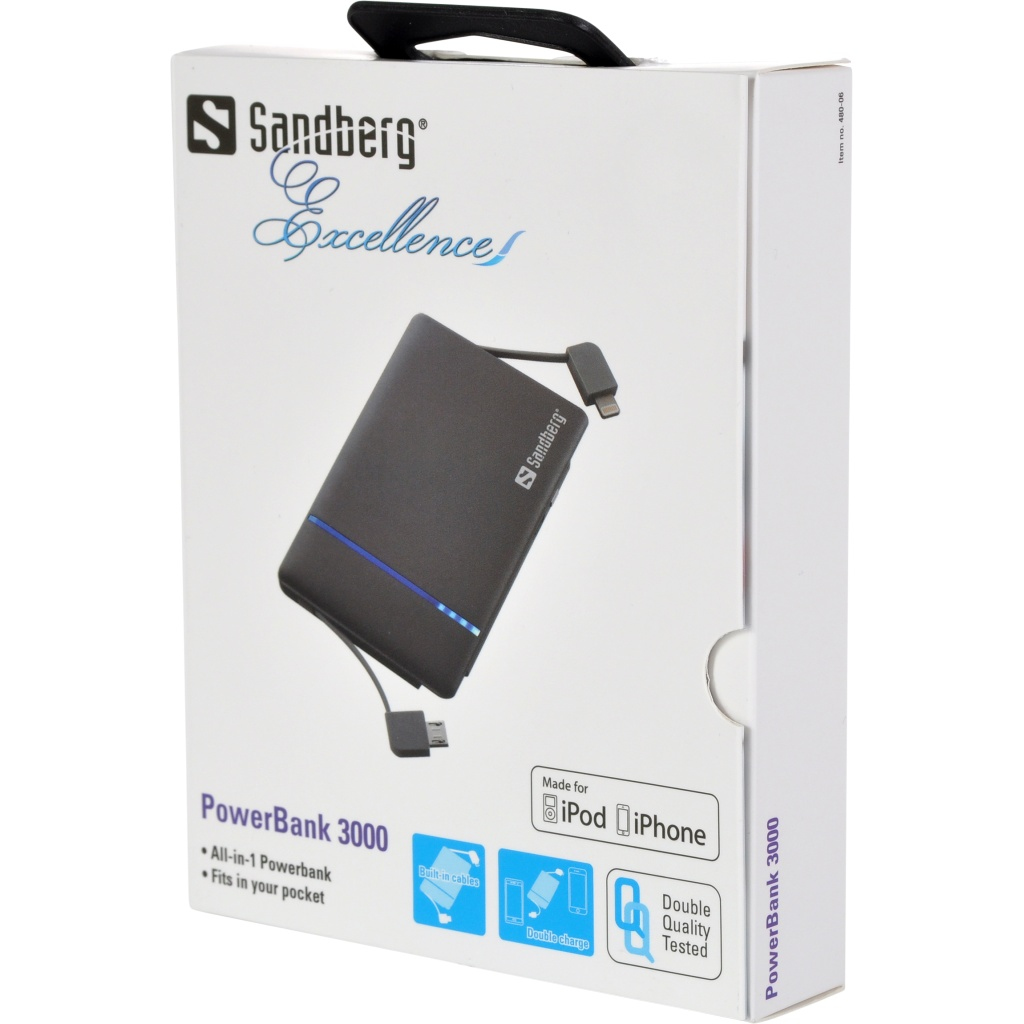 Sandberg Excellence PowerBank 3000 – image 2