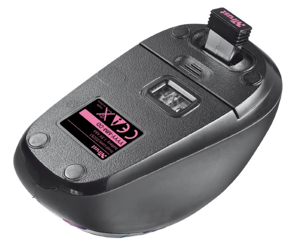 Trust 20251 mouse Travel Ambidextrous RF Wireless Optical 1600 DPI – image 4