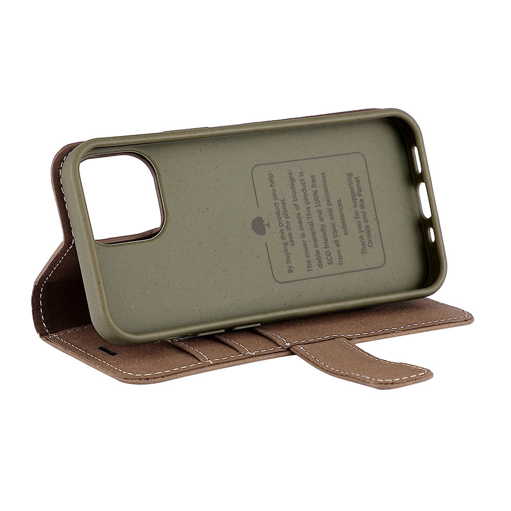 Onsala ECO Mobile Case Brown iPhone 13 Mini – image 4