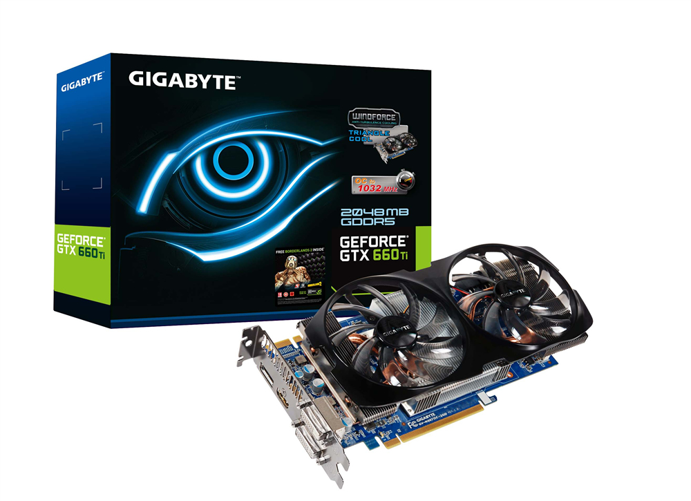 GIGABYTE GV-N66TOC-2GD-EU graphics card NVIDIA GeForce GTX 660 Ti