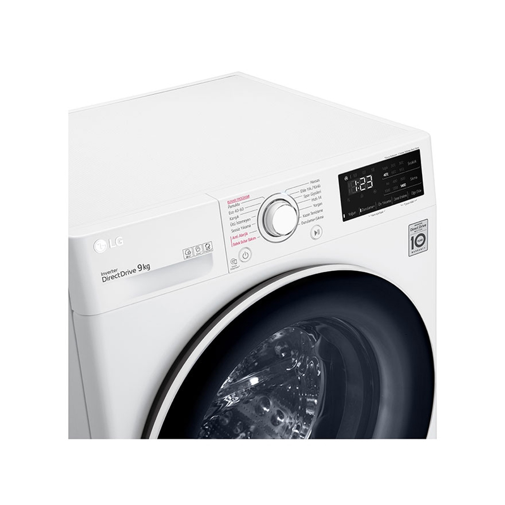 LG F4V3VYW0WE washing machine Front-load – image 3