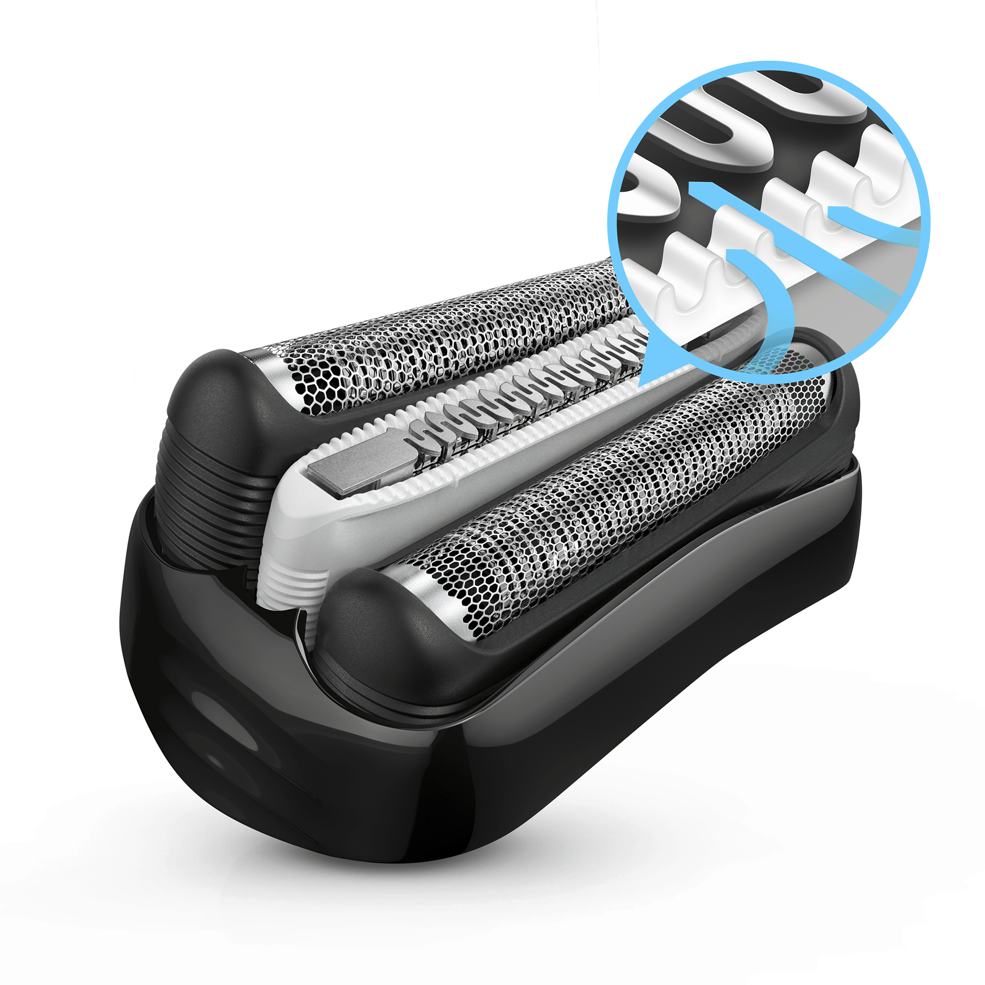 Braun 81703341 men's shaver Foil shaver Black, Blue – image 4