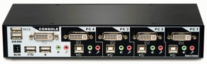 Vertiv Avocent 4SVDVI20BND1-201 KVM switch Black – image 2