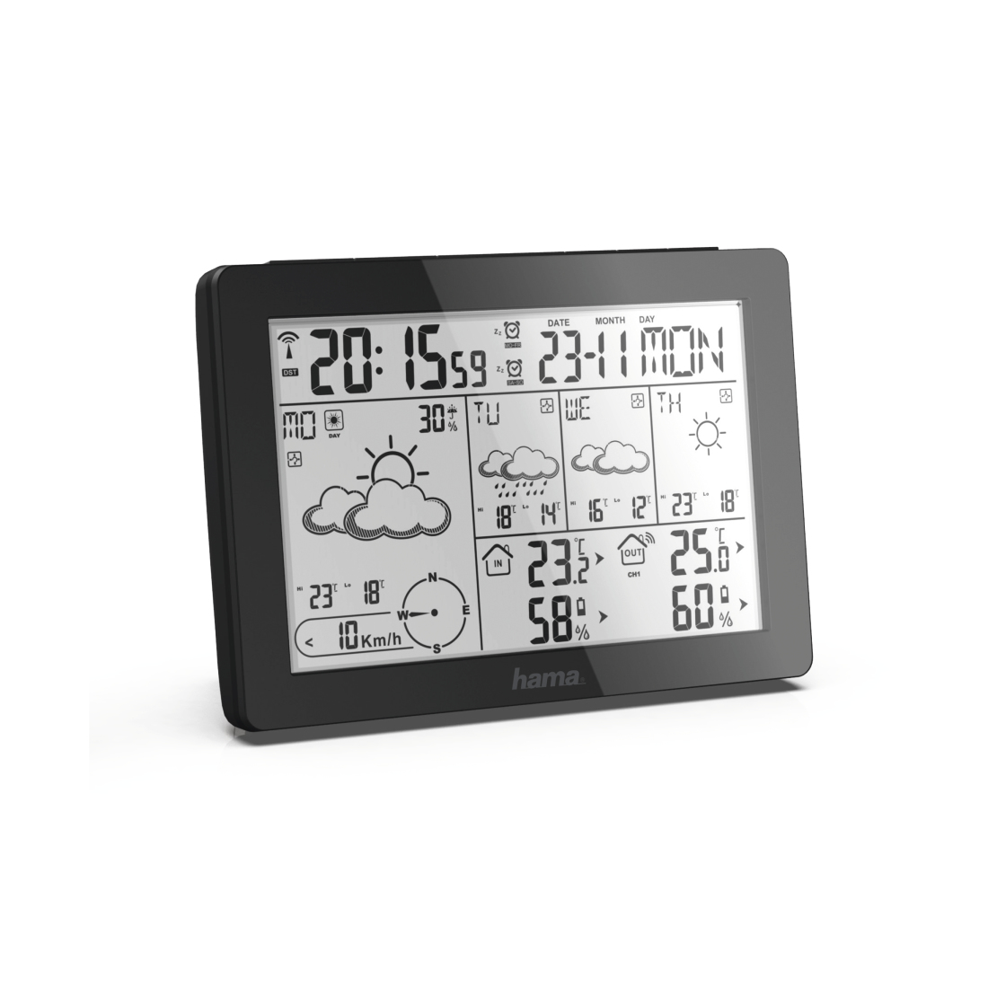 Hama Meteotime Black Battery – image 2