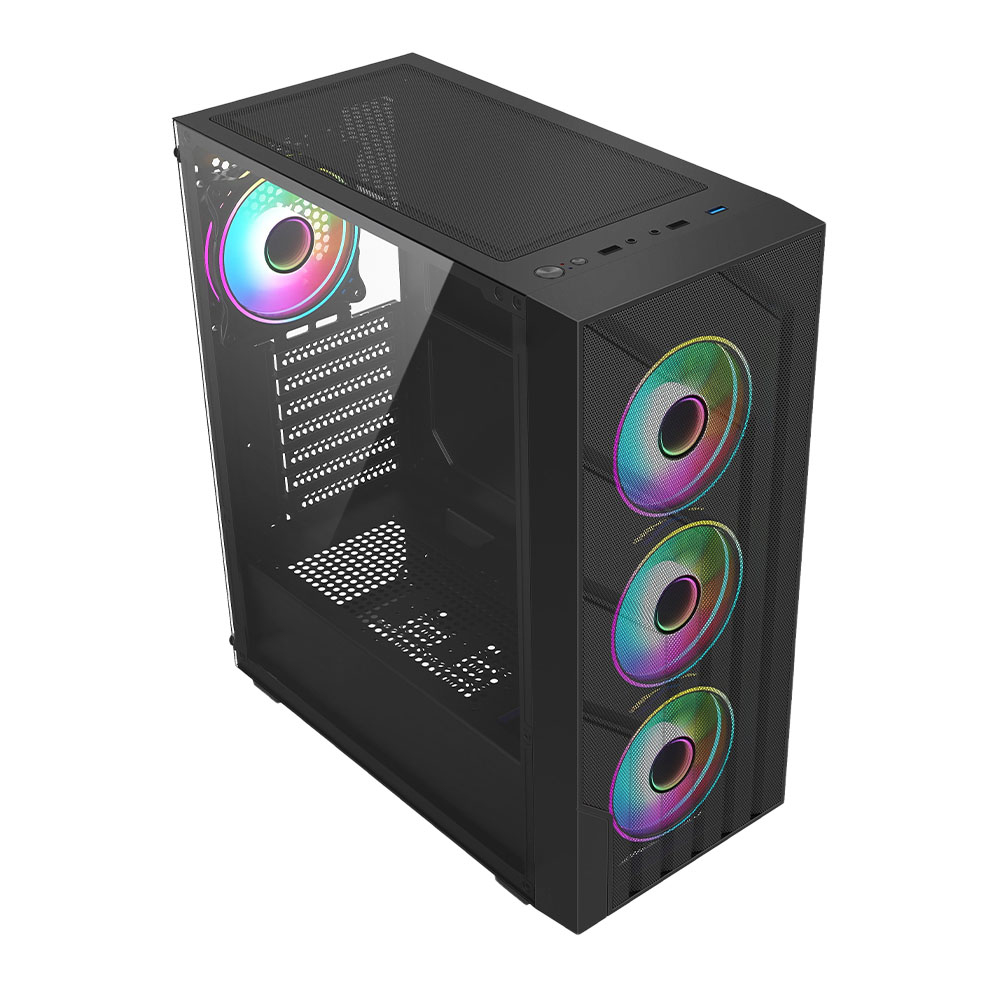 VIDA SIROCCO-BLK computer case Black – image 3