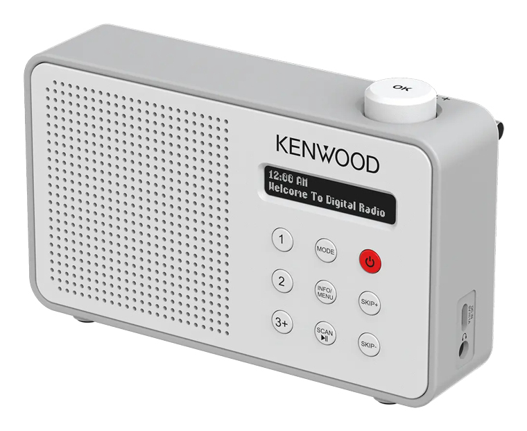Kenwood CR-M25DAB-W radio Portable Digital White – image 3