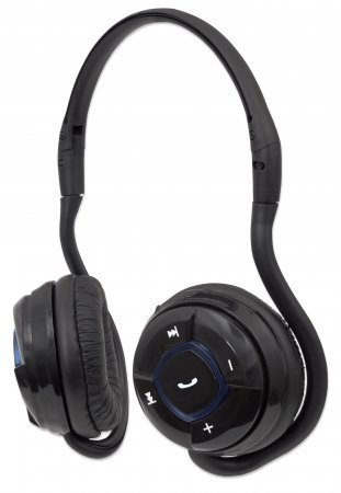 Manhattan Flex Headphones Wireless Head-band Calls/Music Bluetooth Black