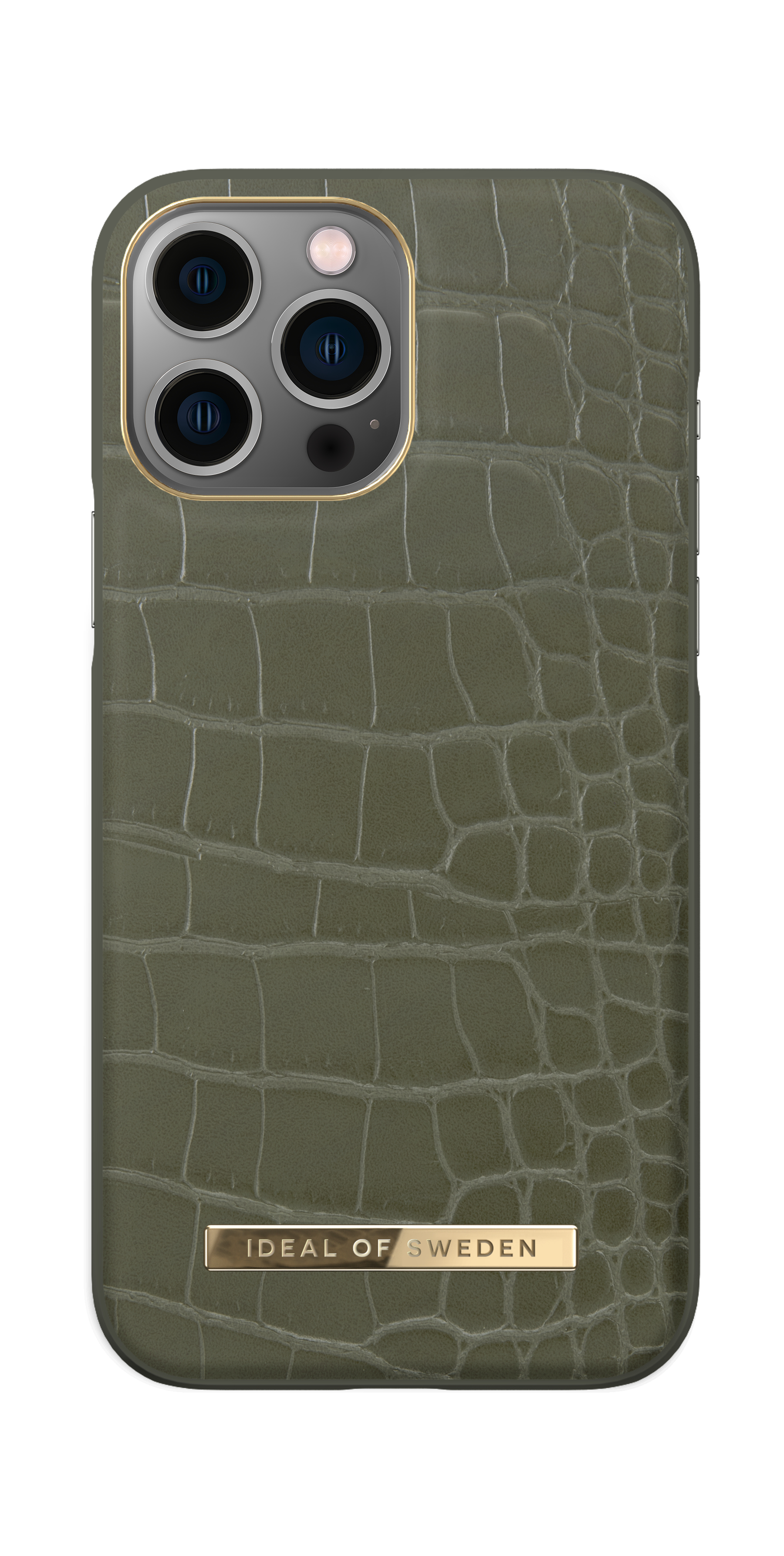 iDeal of Sweden Atelier Case iPhone 12PM/13PM Khaki Croco – image 4