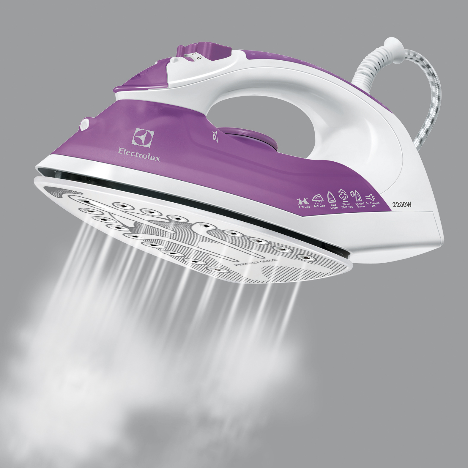 Electrolux EDB1670 iron Dry & Steam iron Ceramic soleplate – image 3