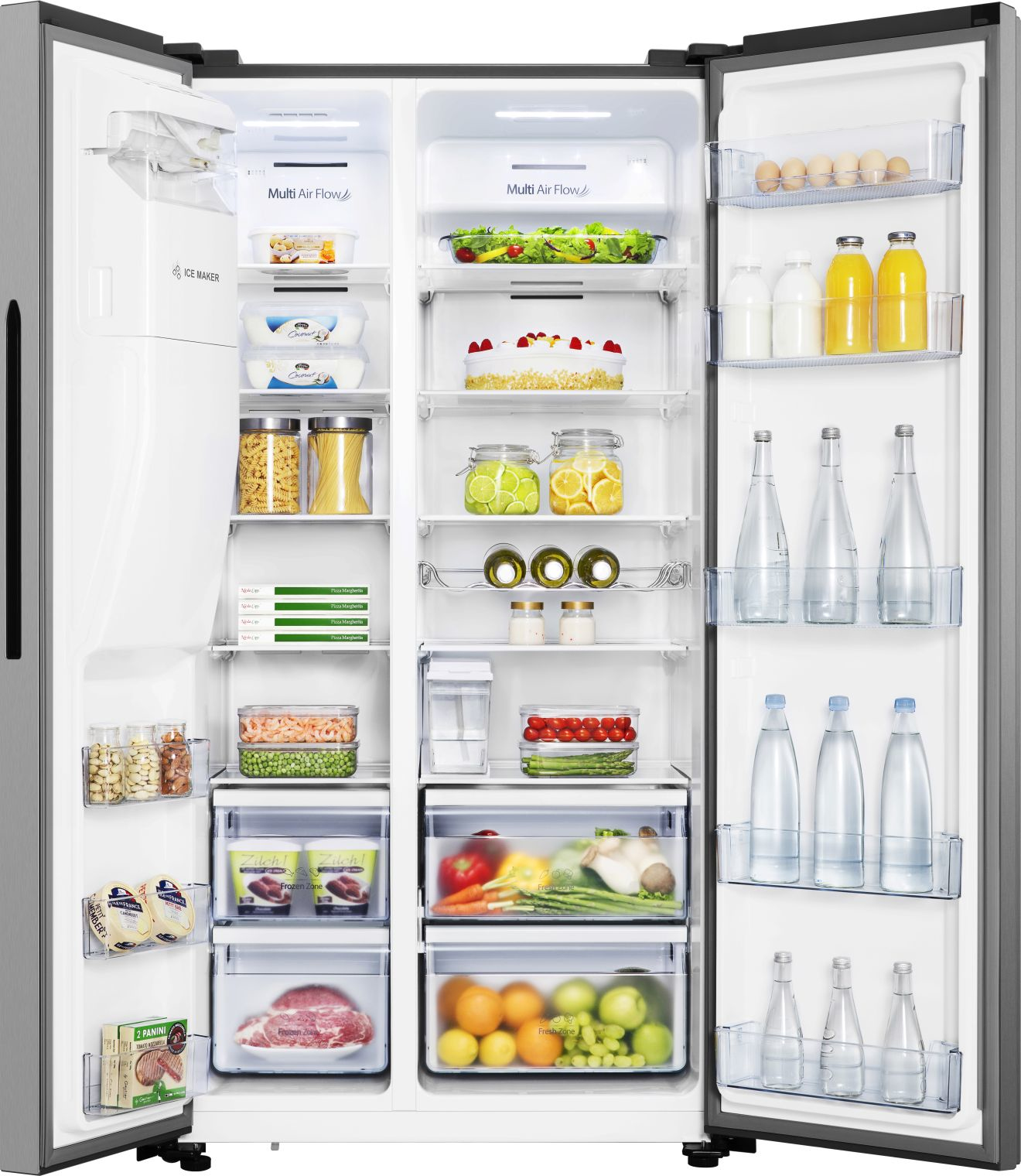 Hisense RS694N4TIE side-by-side refrigerator Freestanding – image 5