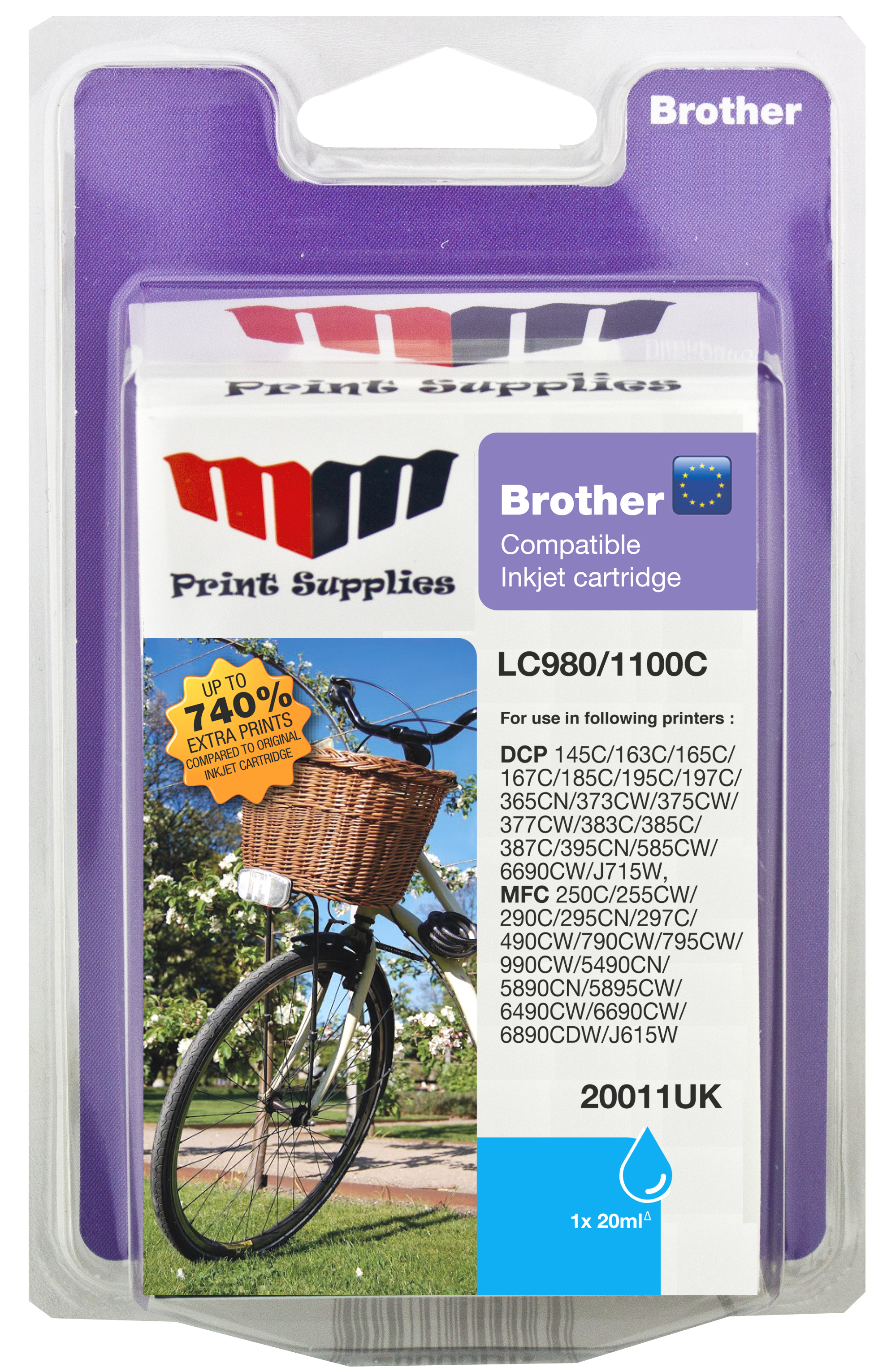 MM 20011UK ink cartridge 1 pc(s) High (XL) Yield Cyan