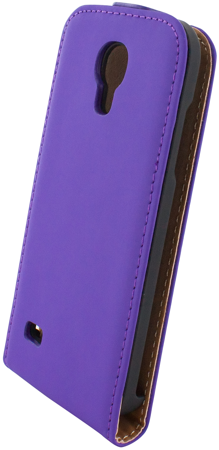 Mobiparts Premium Flip Case Samsung Galaxy S4 Mini Purple – image 3