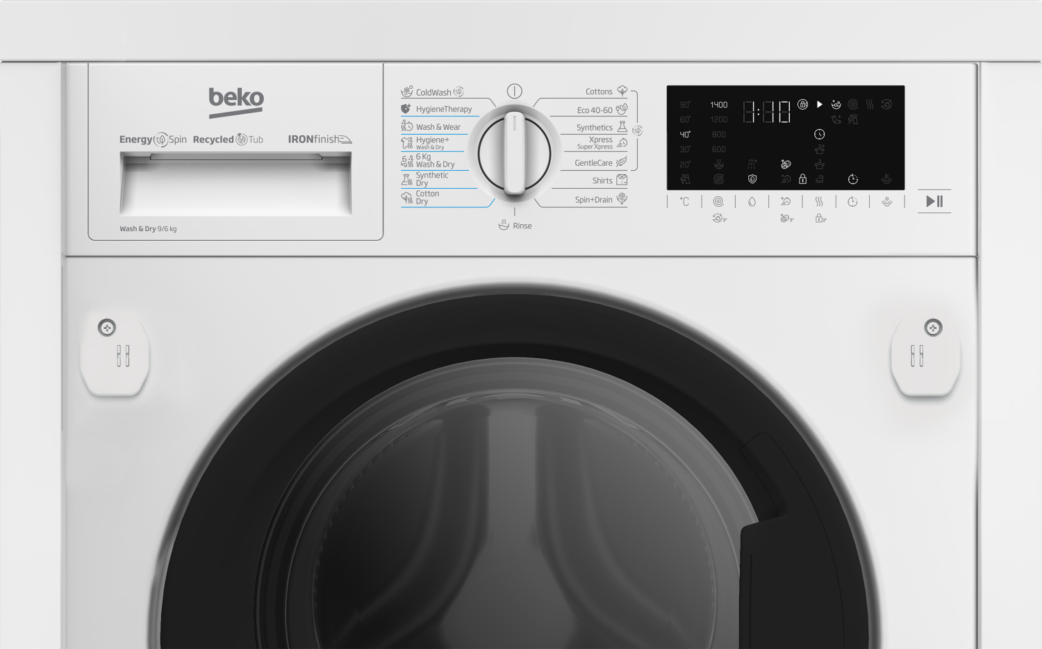 Beko B5DBT69547W washer dryer Built-in Front-load White – image 6