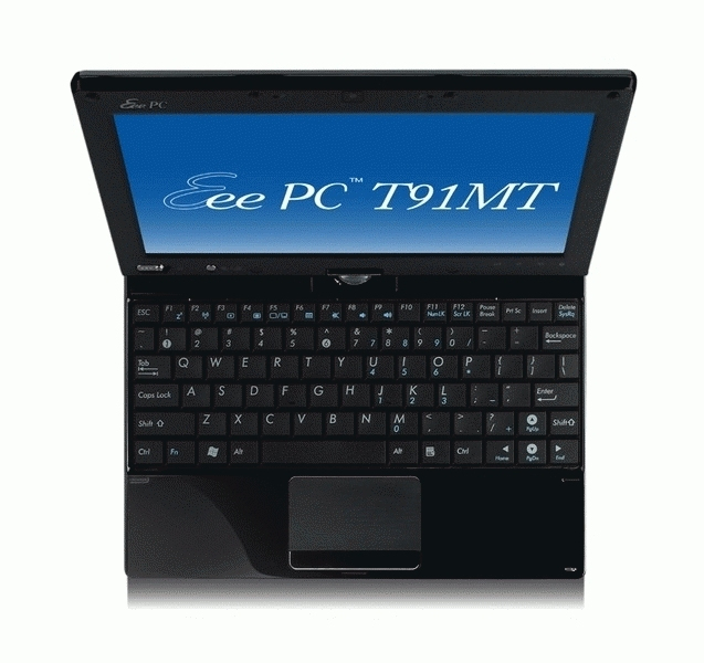 ASUS T91MT-BLK028M Intel Atom® Z520 Netbook – image 2