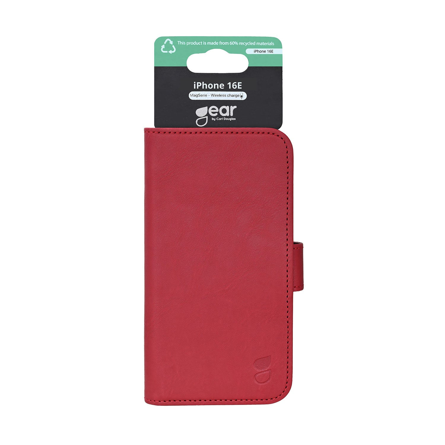 Gear Wallet Case Classic 3 Card Deep Red - iPhone 16e – image 2