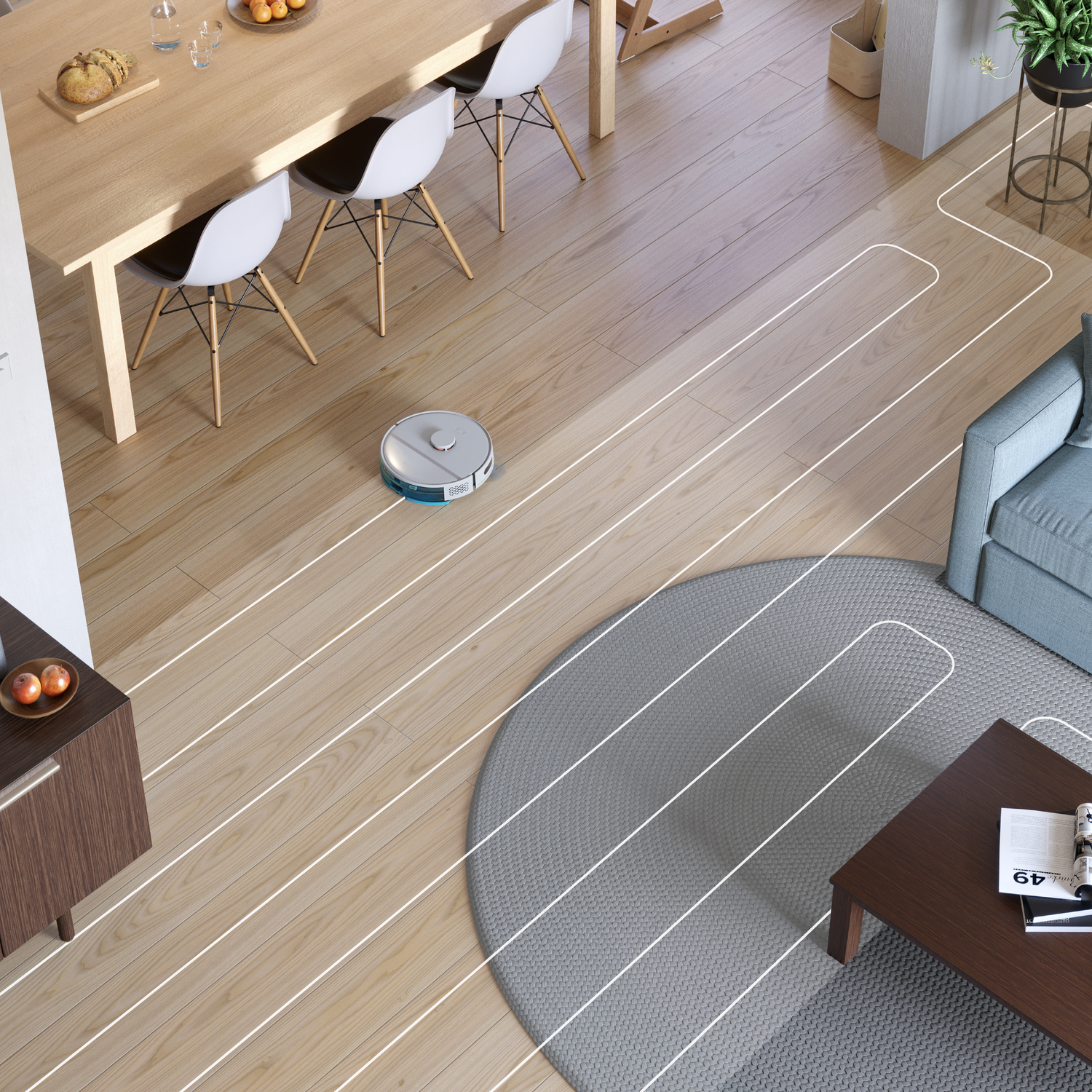 Philips 3000 series HomeRun Aqua XU3110/02 Vacuum and Mop Robot – image 9