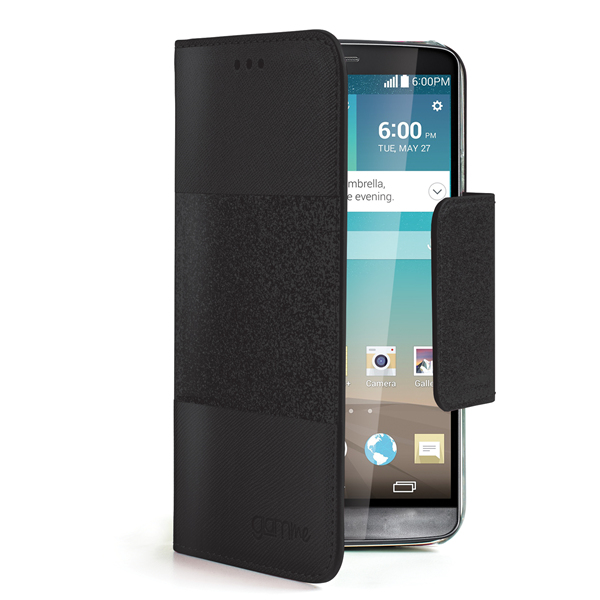 Celly GLAGEG3BK mobile phone case Folio Black