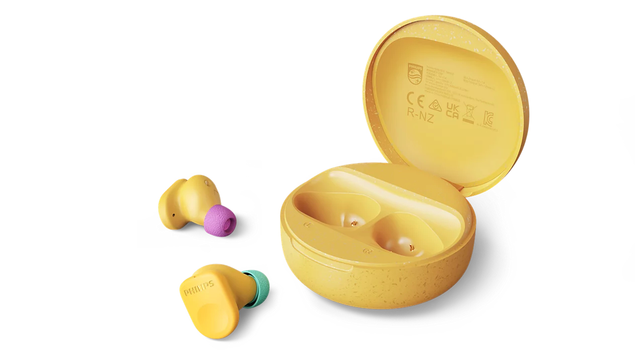 Philips TAMS3YL/00 headphones/headset True Wireless Stereo (TWS) In-ear Calls/Music USB Type-C Bluetooth Yellow – image 2