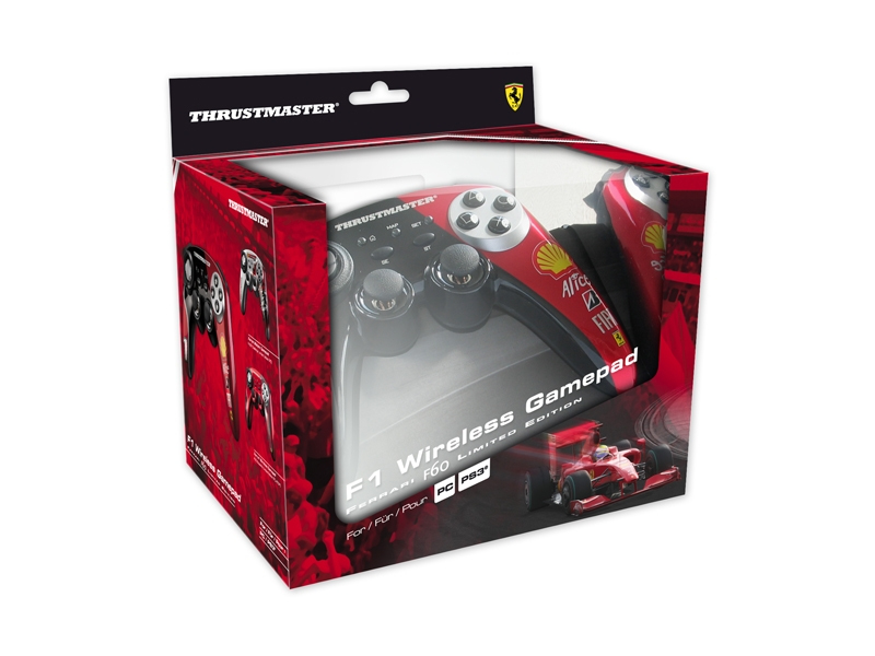 Thrustmaster AC-F60WG Gaming Controller Black, Red Gamepad Analogue / Digital PC, Playstation 3 – image 2