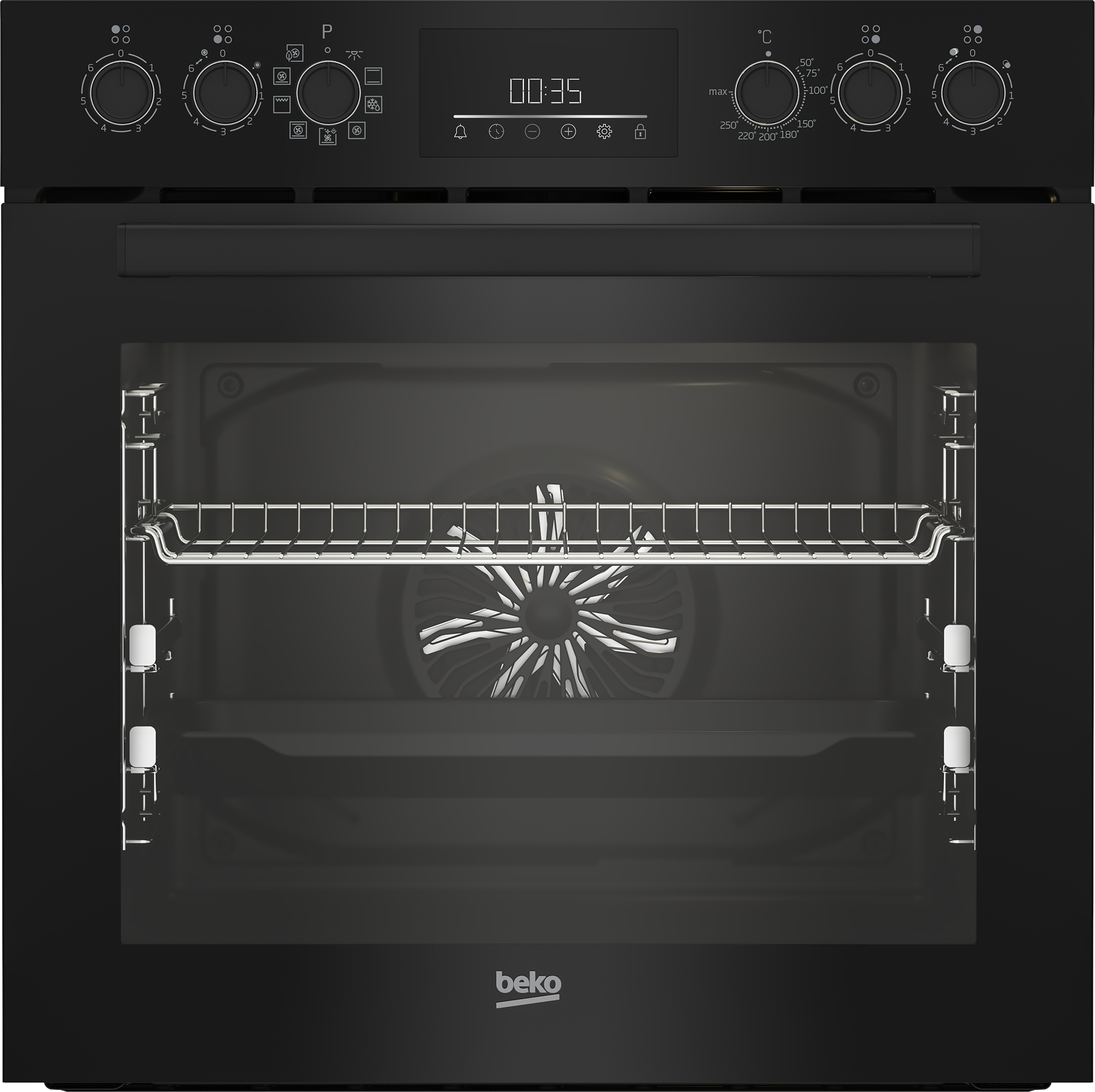Beko BBUM17341BE cooking appliance set Zone induction hob Electric
